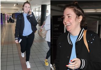 Zaniedbana i tłustowłosa Lena Dunham przemierza ulice