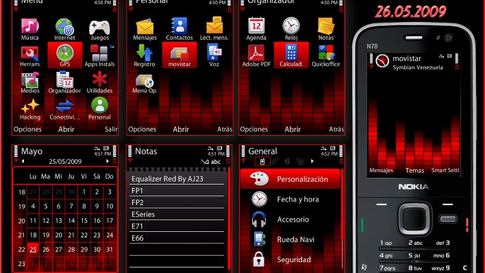 AJ23 - jeszcze więcej tematów dla Symbiana 1