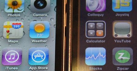 iPhone 4 vs iPhone 3GS- porównanie wyświetlaczy [wideo]