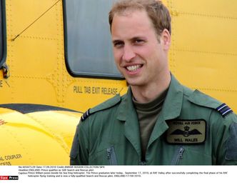 Książę William powrócił z misji na Falklandach