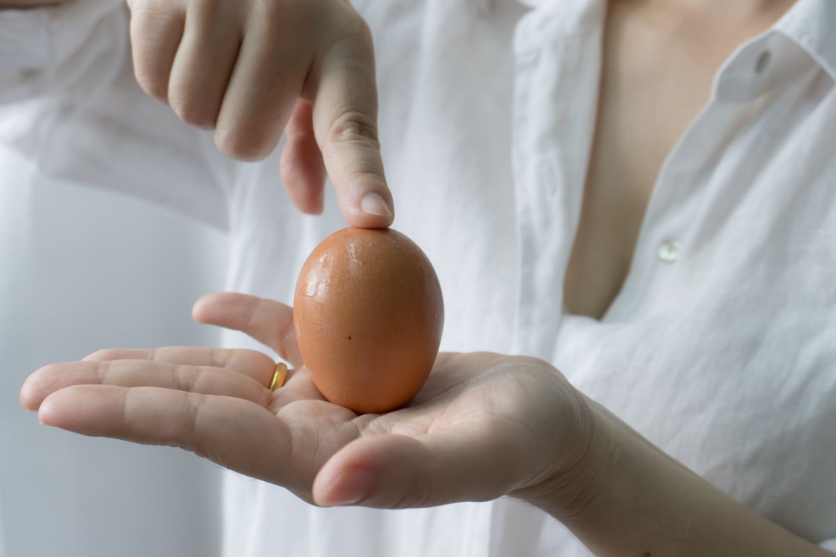 Mama zawsze odwraca jajka do góry nogami. Nie ma prostszej metody