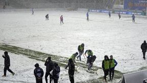 Jagiellonia i Nieciecza przegrały ze śniegiem