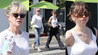 Melanie Griffith maszeruje po Los Angeles z 26-letnią córką u boku (ZDJĘCIA)