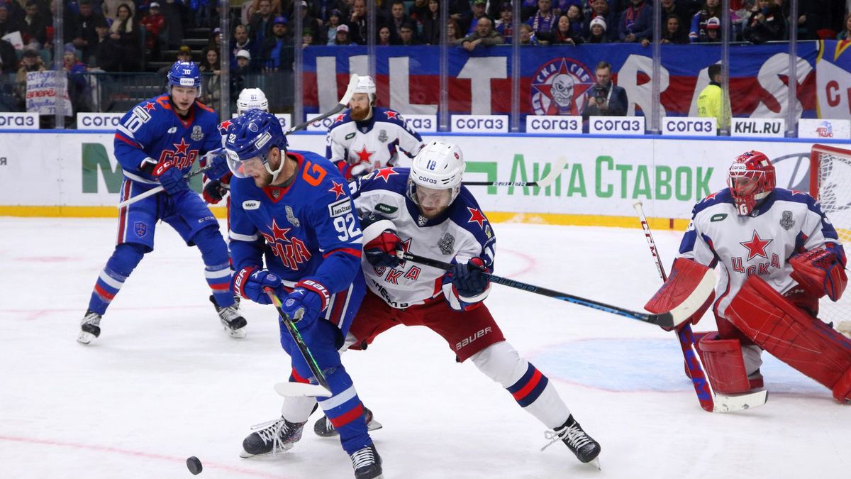 Getty Images / Maksim Konstantinov/SOPA Images/LightRocket / Zdjęcie z meczu ligi KHL