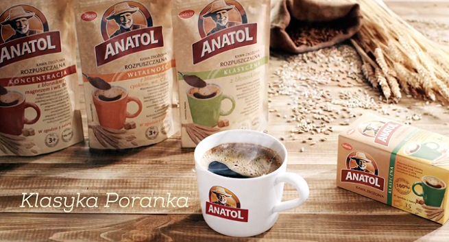 Kawa Anatol Delecta reklamowana jako „klasyka poranka” (wideo)