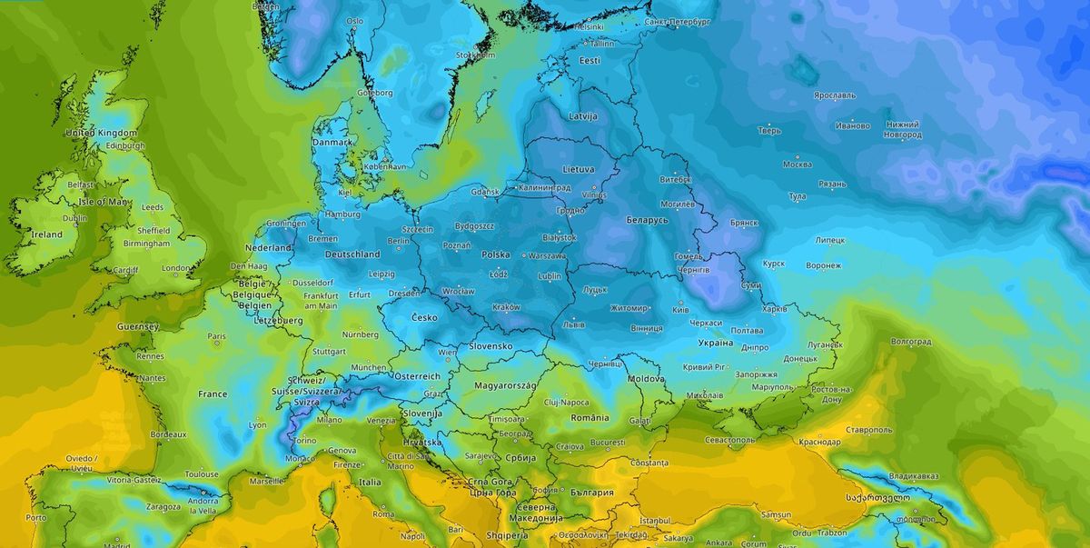 Pogoda na weekend. Antycyklon Erik ściągnął do Polski arktyczne masy powietrza