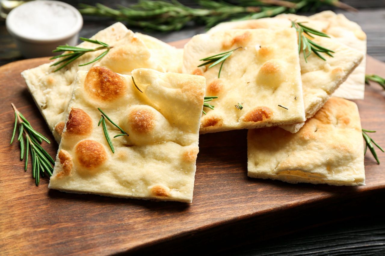 Focaccia. Skromniejsza siostra pizzy