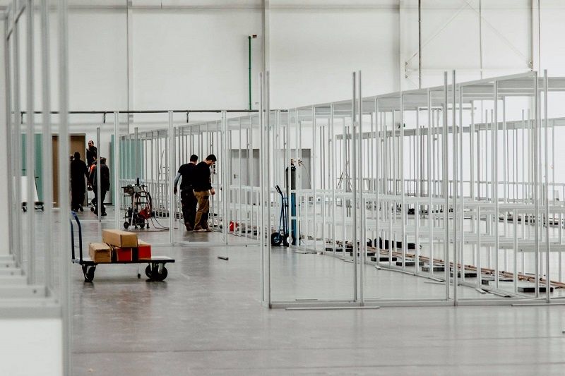 targi lublin szpital tymczasowy