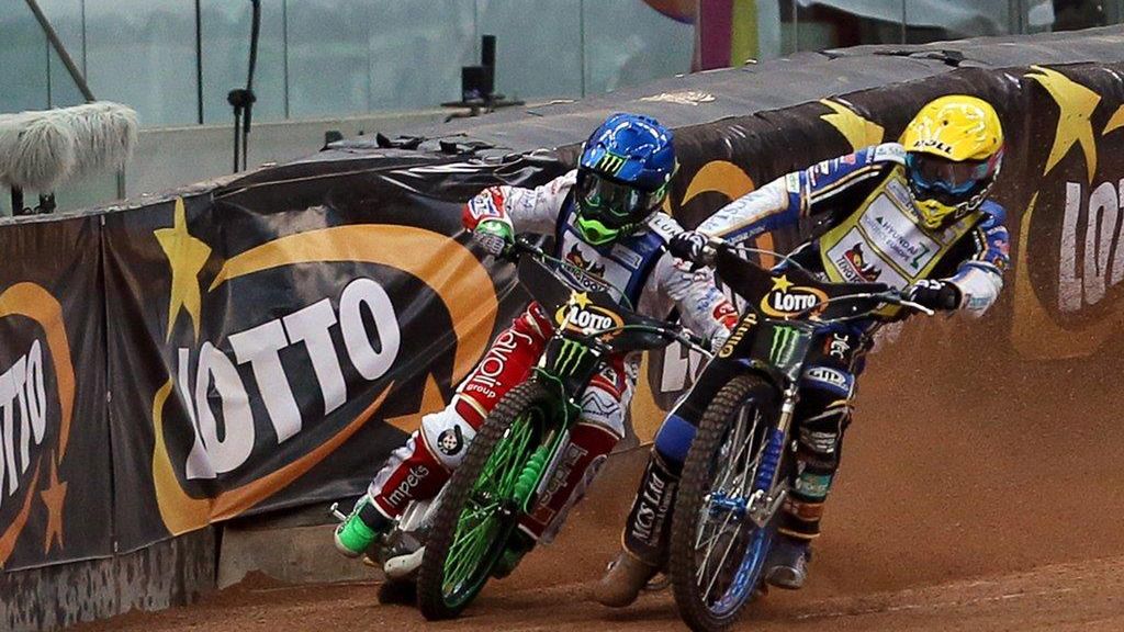 Od lewej: Patryk Dudek, Jason Doyle