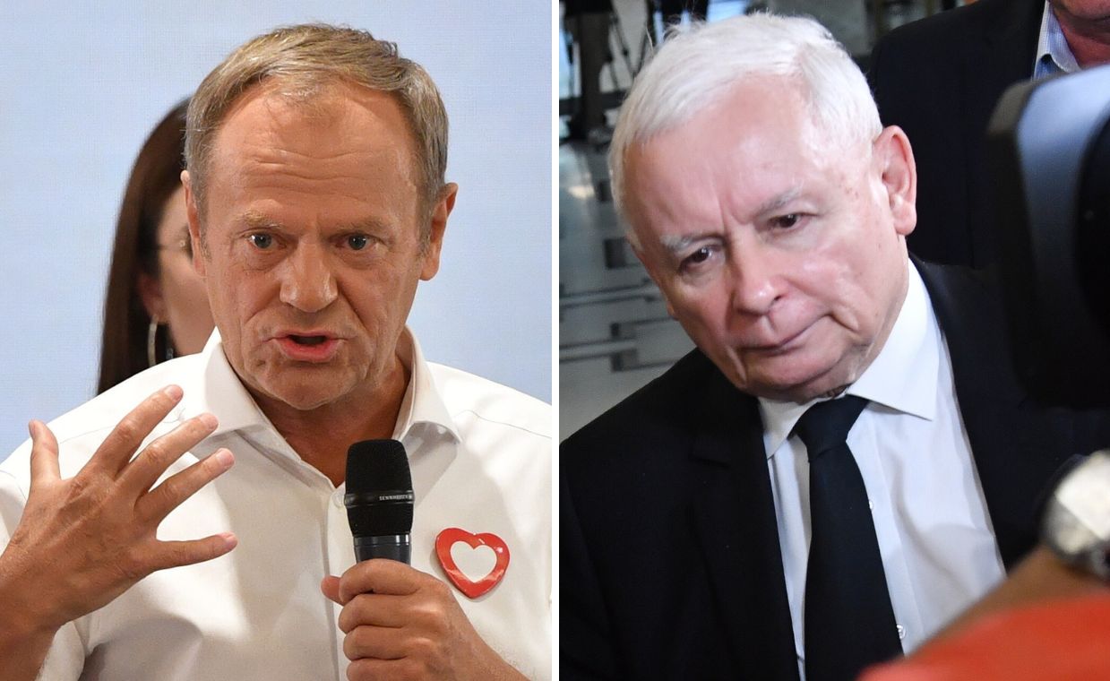 PiS szykuje "zmasowaną kampanię". Kaczyńskiemu przeszkodził Tusk