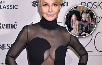 Pokazała się w kreacji z prześwitami na piersiach. Koleżanki dały temu wyraz