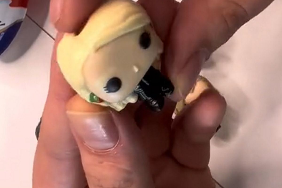 Jedna z figurek, którą można dostać w Kinder Joy'u