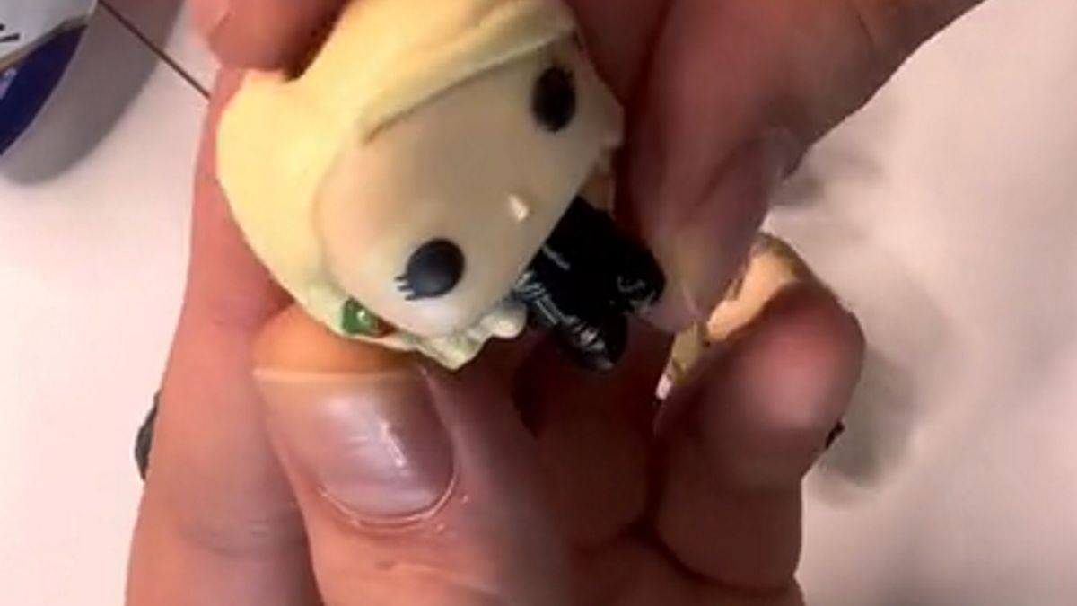 Jedna z figurek, którą można dostać w Kinder Joy'u