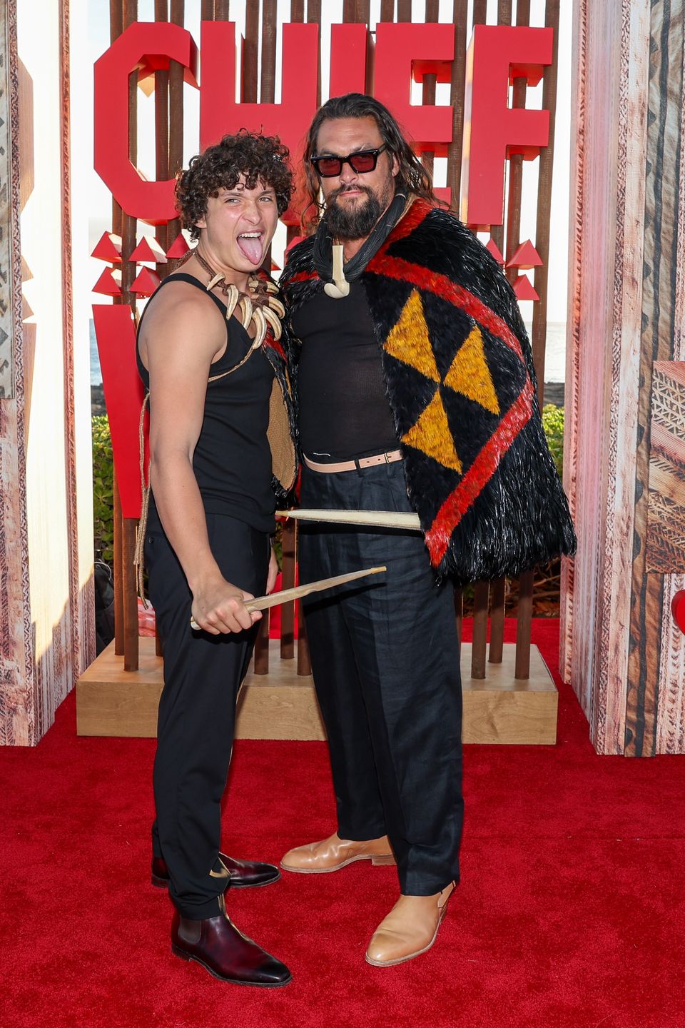 Jason Momoa i Wolf Momoa