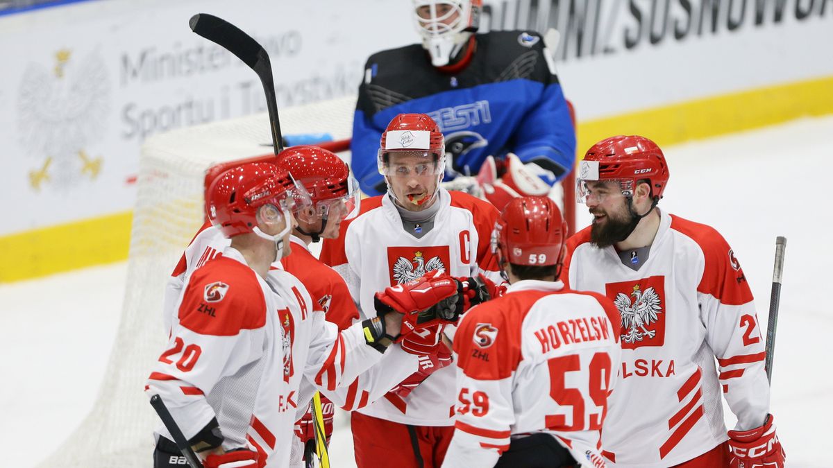 PAP / Jarek Praszkiewicz  / Na zdjęciu: hokeiści reprezentacji Polski