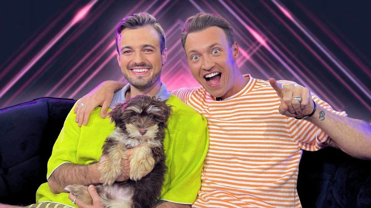 Kamil Stencel i jego narzeczony w "Parometrze"