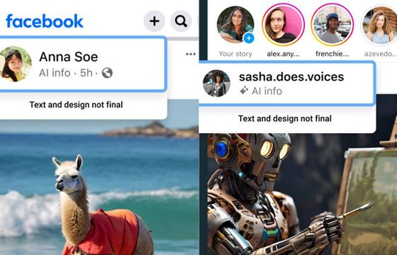 Facebook i Instagram będą oznaczać treści od sztucznej inteligencji