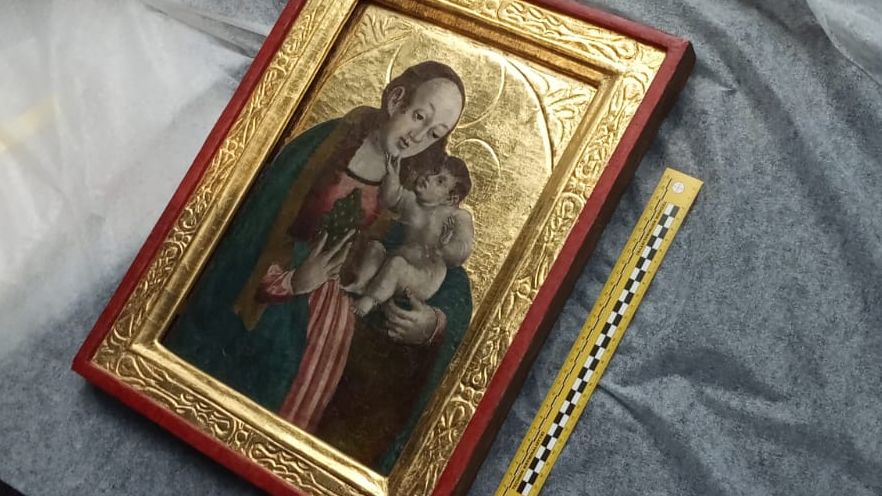 Obraz, który skradziono z kościoła w Żębocinie, jest warty ok. stu tysięcy złotych