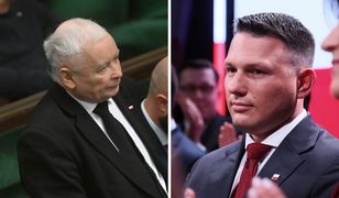 Kaczyński o poparciu Mentzena. "To wprowadzanie w błąd"