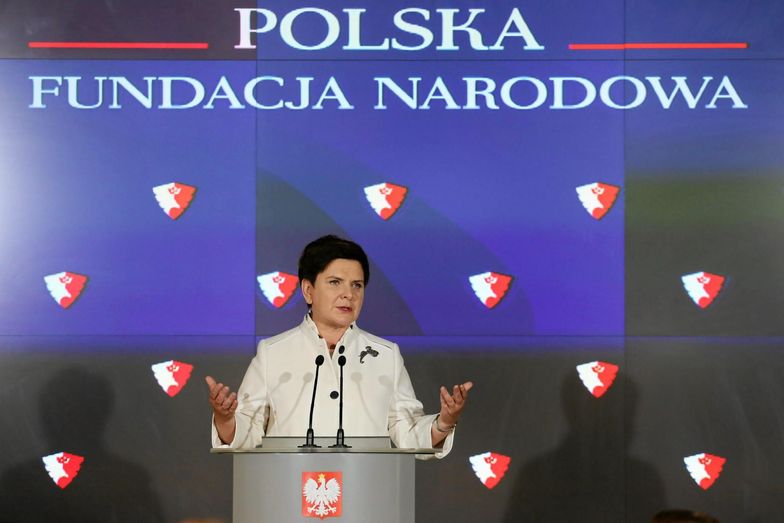 Beata Szydło powołała Polską Fundację Narodową, by dbała o wizeruek Polski na świecie