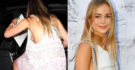 37. w kolejce do brytyjskiego tronu Amelia Windsor świeci piersią na imprezie (ZDJĘCIA)