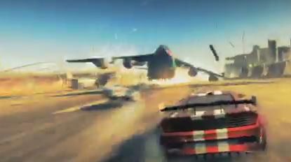 E3 09: Split/Second - samolot vs samochody!