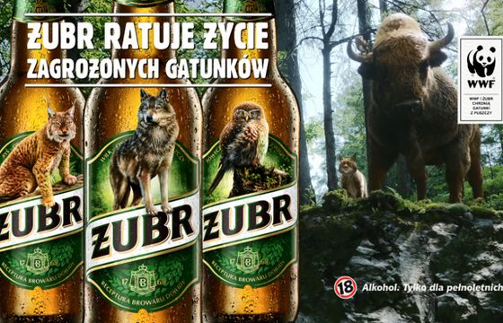 Wilk, ryś i sóweczka w nowej odsłonie kampanii Żubra (wideo)