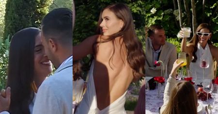 Klaudia Halejcio pokazała NOWY FILM ze ślubu z PRZEMOWĄ Oskara. "Pierwsze chwile z naszymi gośćmi" (ZDJĘCIA)