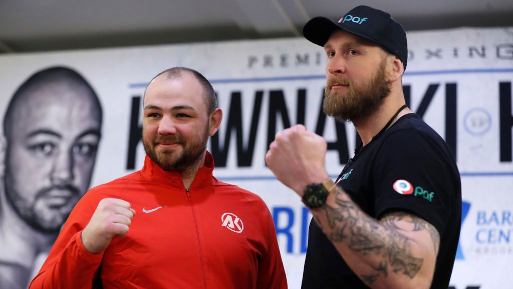 Adam Kownacki i Robert Helenius