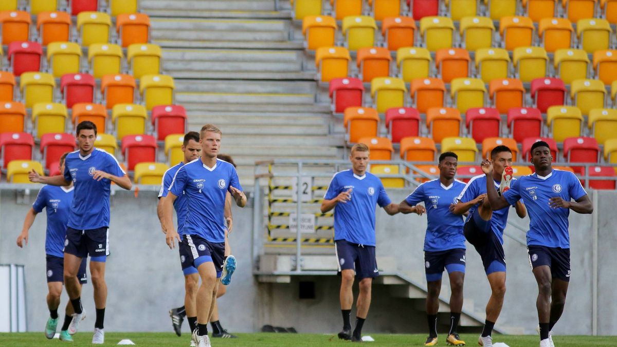 Newspix / MACIEJ GILEWSKI / Drużyna KAA Gent