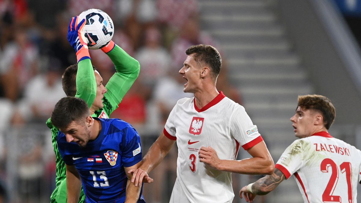 PAP / Piotr Nowak / Chorwacja - Polska w Lidze Narodów UEFA