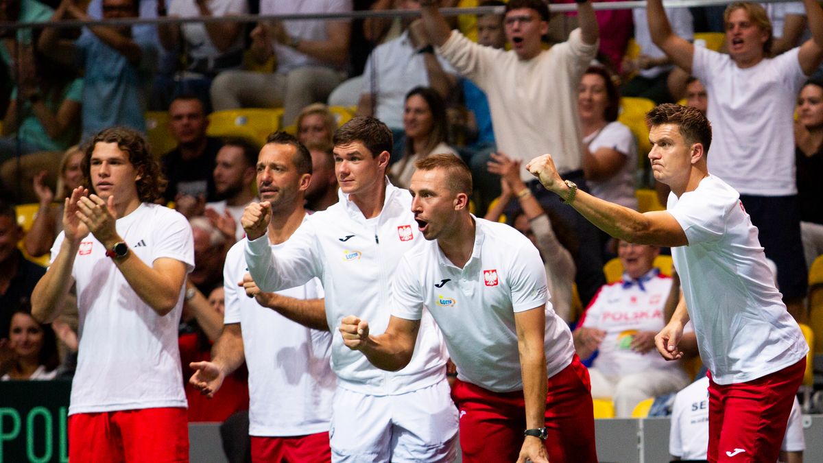 WP SportoweFakty / Monika Pliś / Na zdjęciu: tenisowa reprezentacja Polski w Pucharze Davisa
