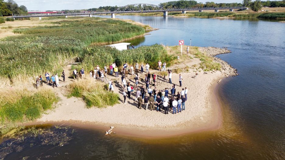 Zanieczyszczona Odra w województwie lubuskim
