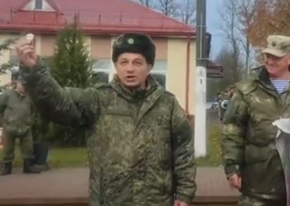 Szopka w Białorusi. Tak przywitano rosyjskich żołnierzy