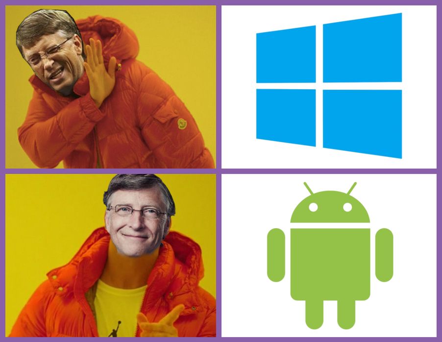 Już nawet Bill Gates olał mobilnego Windowsa. Jakiego systemu teraz używa? 2