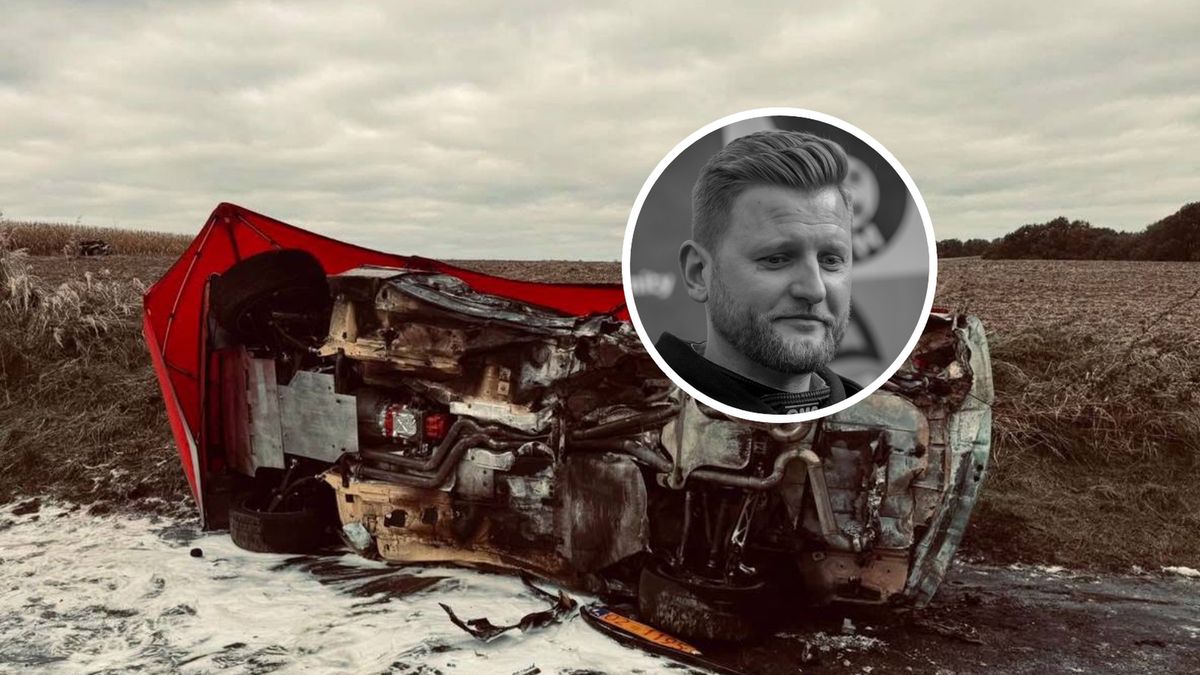 Materiały prasowe / Policja / Facebook / Artur Sękowski Rally Team / Na zdjęciu: wypadek Artura Sękowskiego