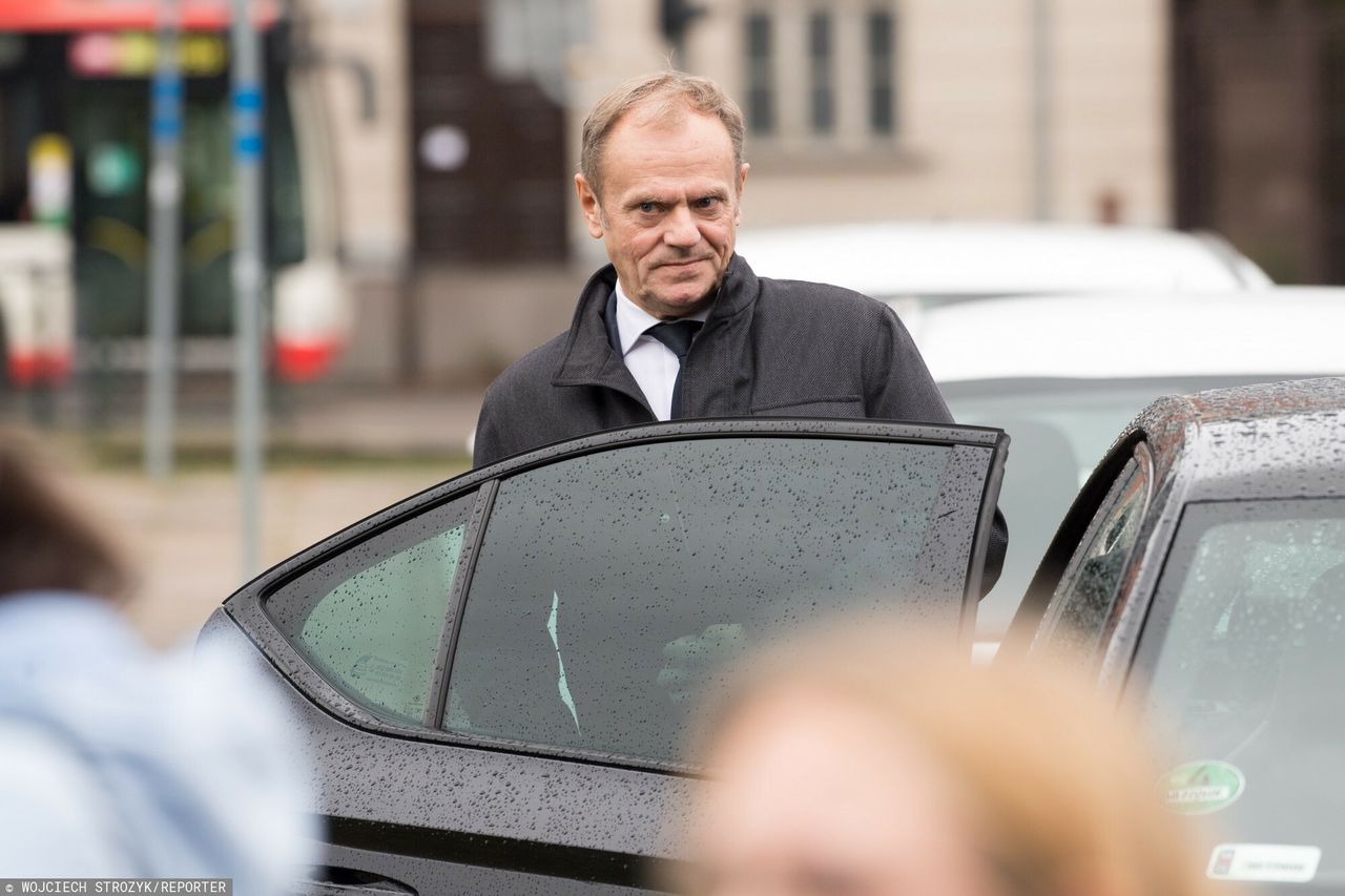 Tusk zabrał głos po zatrzymaniu przez policję