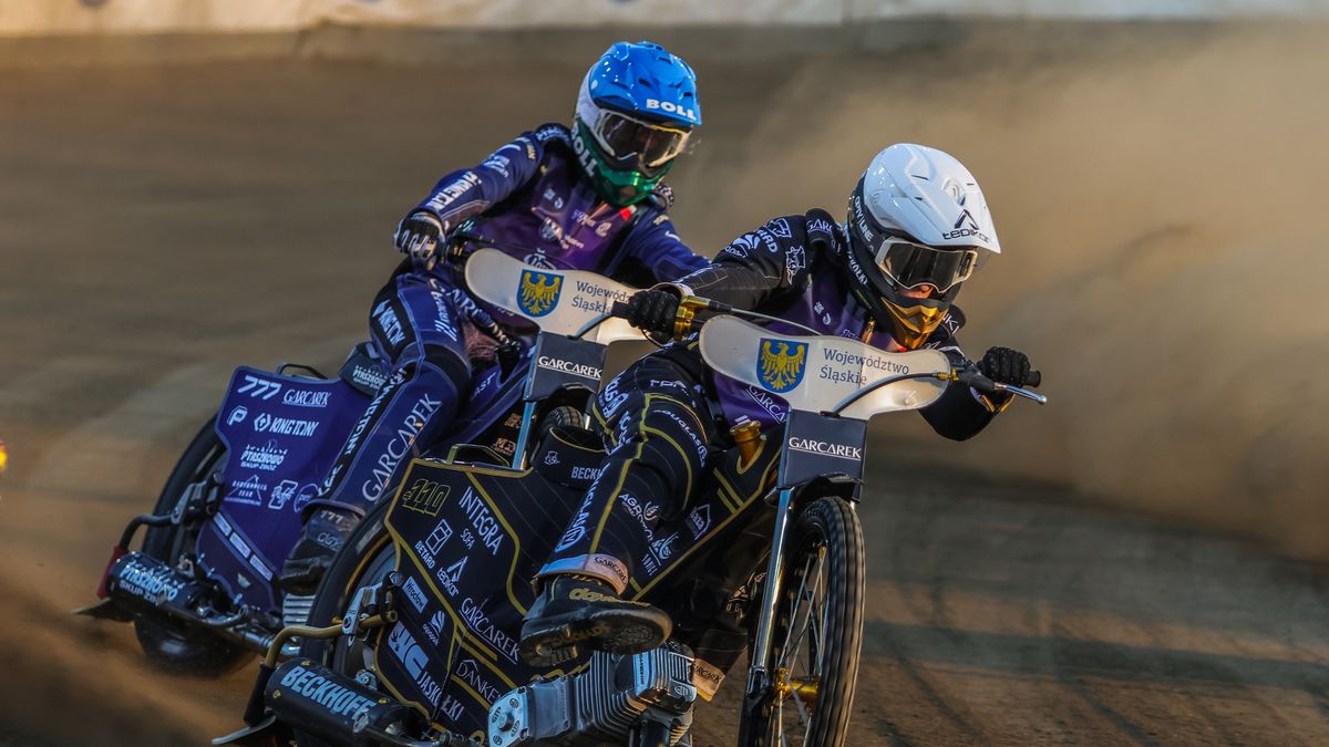 WP SportoweFakty / Patryk Kowalski / Na zdjęciu: Jakub Krawczyk w kasku białym