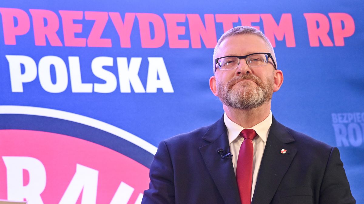 Grzegorz Braun kandyduje w wyborach prezydenckich 2025

