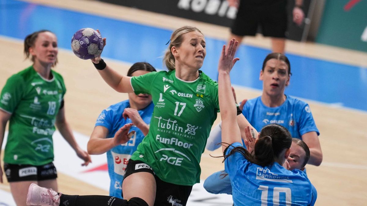 Materiały prasowe / Orlen Superliga Kobiet / PGE MKS FunFloor Lublin / Magda Więckowska w akcji