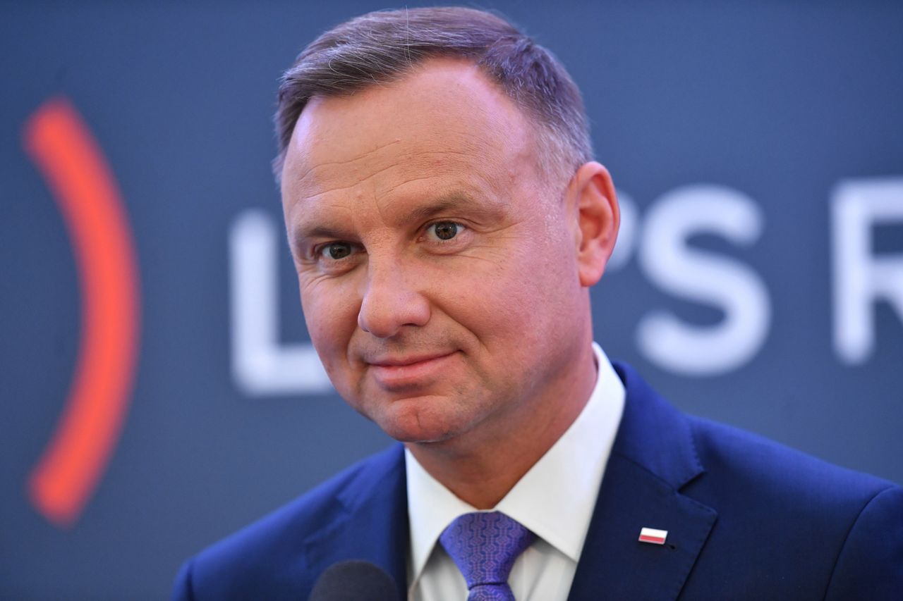 Na zdjęciu prezydent Andrzej Duda 