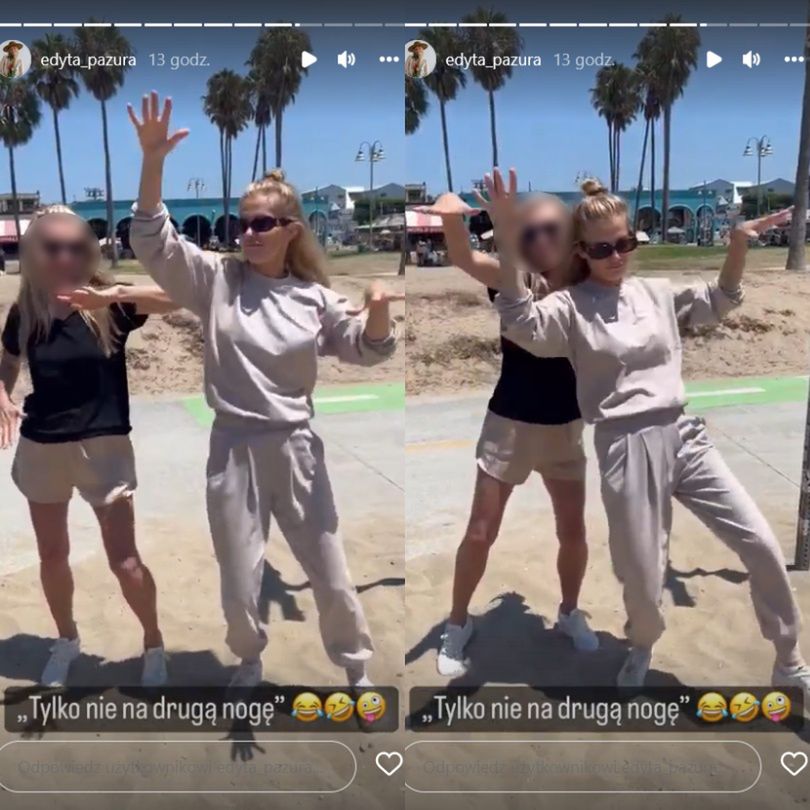 Edyta Pazura i Cezary Pazura podbijają Los Angeles