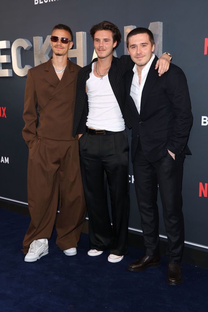 Romeo, Cruz i Brooklyn Beckhamowie