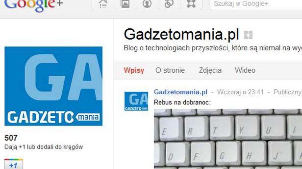 Odwiedź nasz profil w Google+. Warto! 1