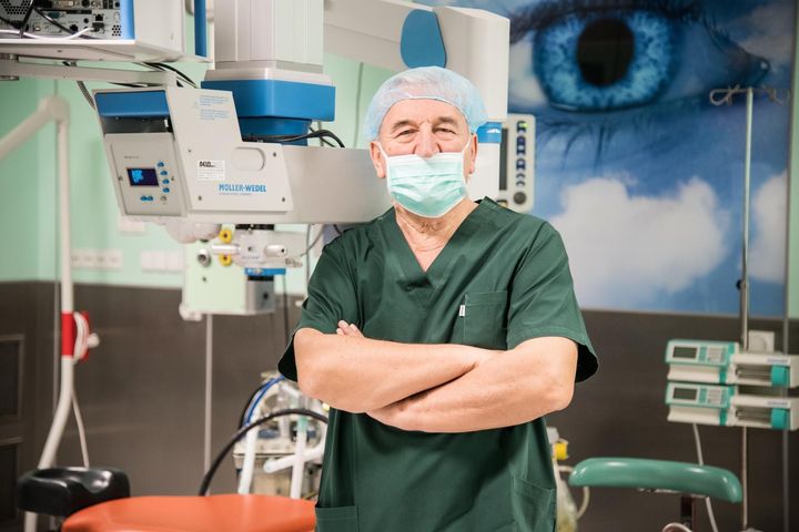 prof. Jerzy Szaflik, szef Centrum Mikrochirurgii Oka Laser i Centrum Jaskry w Warszawie
