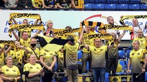 Kibice na trybunach podczas meczu PGE Skra Bełchatów - Grupa Azoty ZAKSA Kędzierzyn-Koźle [GALERIA]