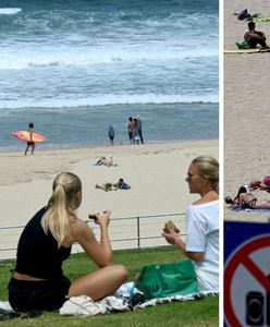 Na plaży rozegrał się horror. Dzień później ludzie znowu się opalają