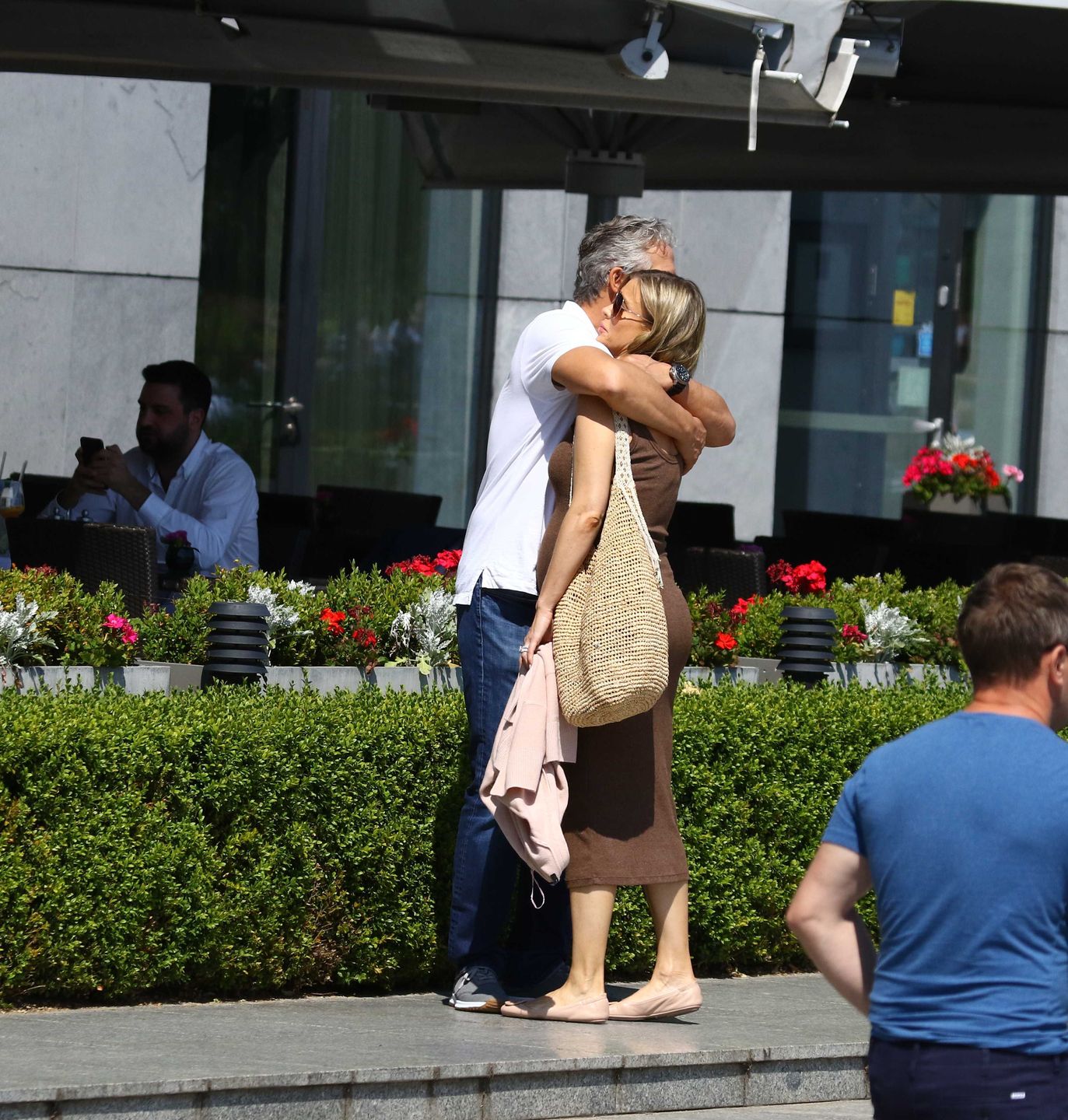 Ciężarna Joanna Krupa i Douglas Nunes w Gdańsku