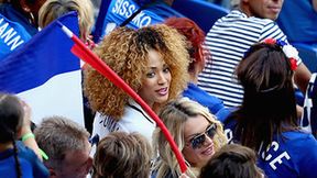 Przyniosły szczęście Francuzom. Zobacz piękne WAGs na meczu z Irlandią