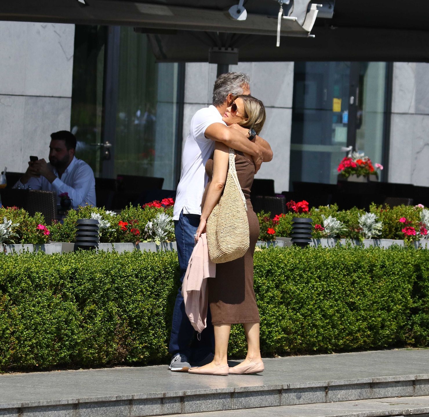 Ciężarna Joanna Krupa i Douglas Nunes w Gdańsku